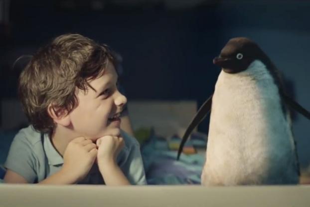 John Lewis' Christmas ad, a boy and his penguin