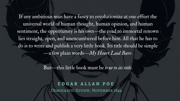 Edgar Allan Poe-silhoutte quote